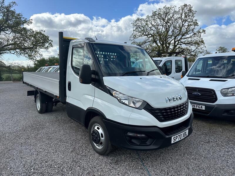 View IVECO DAILY 14FT DROPSIDE TWIN REAR WHEEL  AIR CON EURO 6