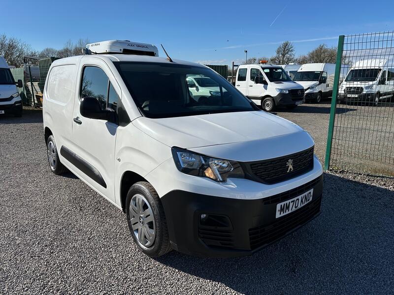 View PEUGEOT PARTNER TEMPERATURE CONTROLLED FRIDGE VAN -30 C