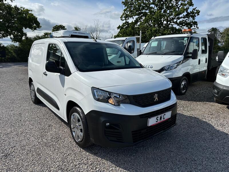 View PEUGEOT PARTNER TEMPERATURE CONTROLLED FRIDGE VAN -30 C