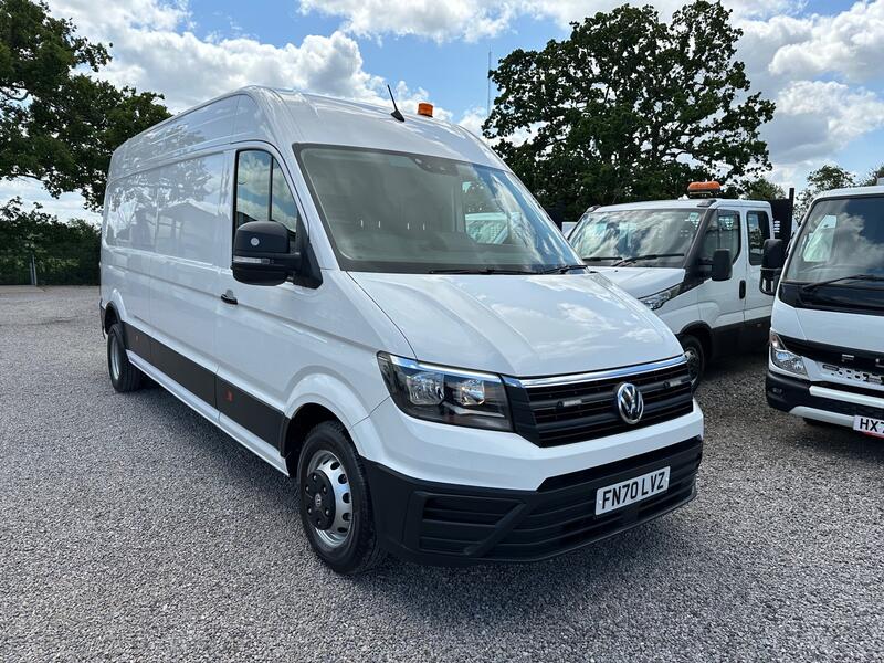 View VOLKSWAGEN CRAFTER CR50 177BHP PTO WORKSHOP COMPRESSOR VAN