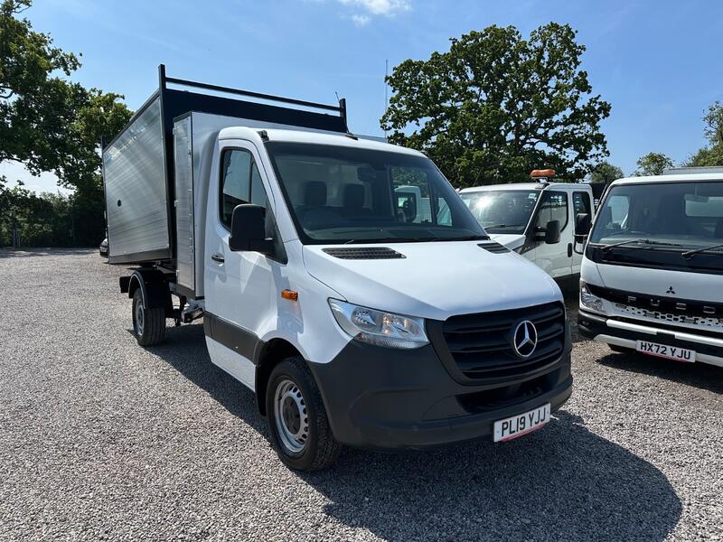 View MERCEDES-BENZ SPRINTER ARBORIST EURO 6 TIPPER ARB WASTE CLEARANCE